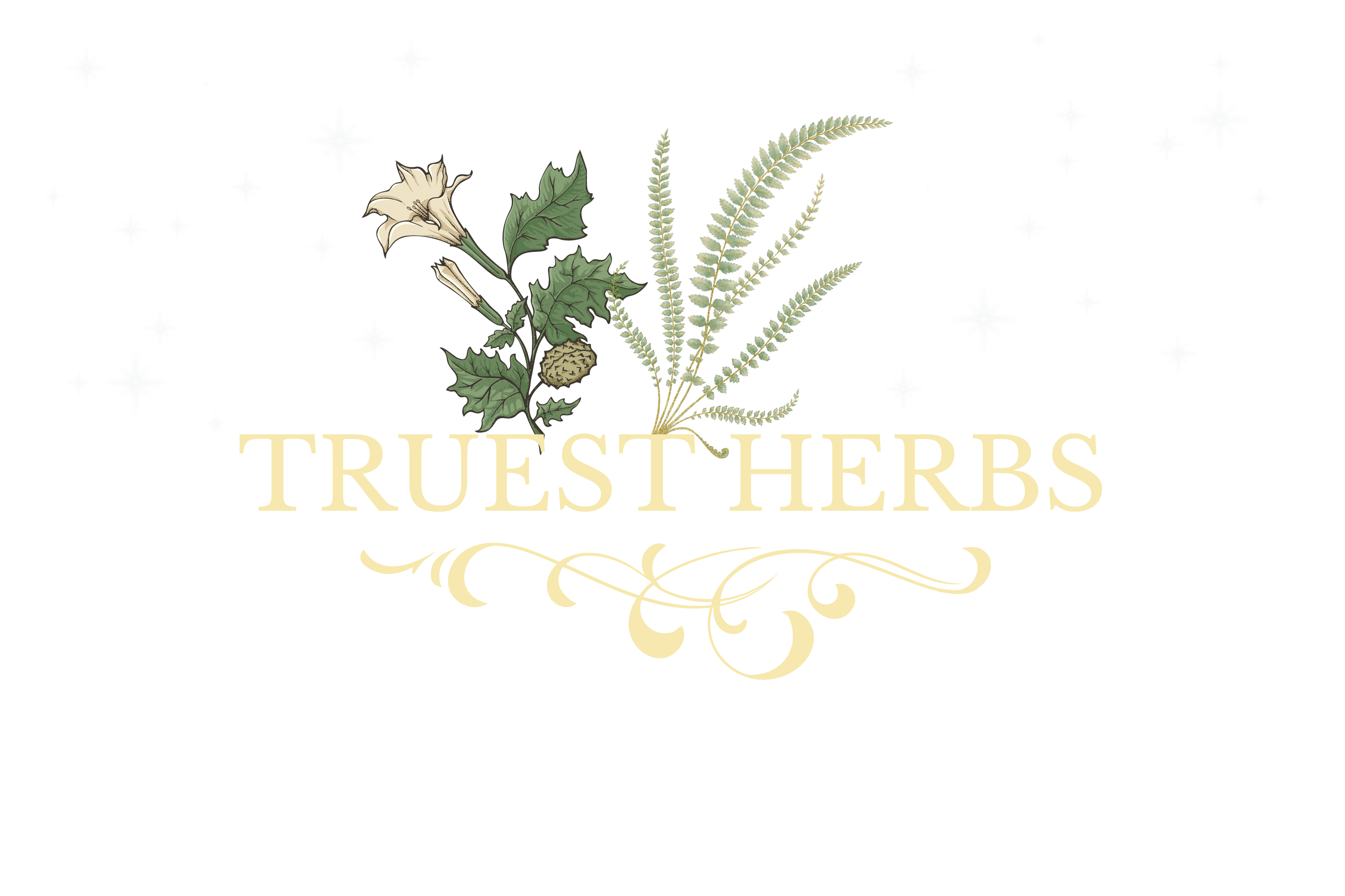 2.0 TRUEST HERBS NO Outline Logo LARGE TRANSPARENTScroll (1)
